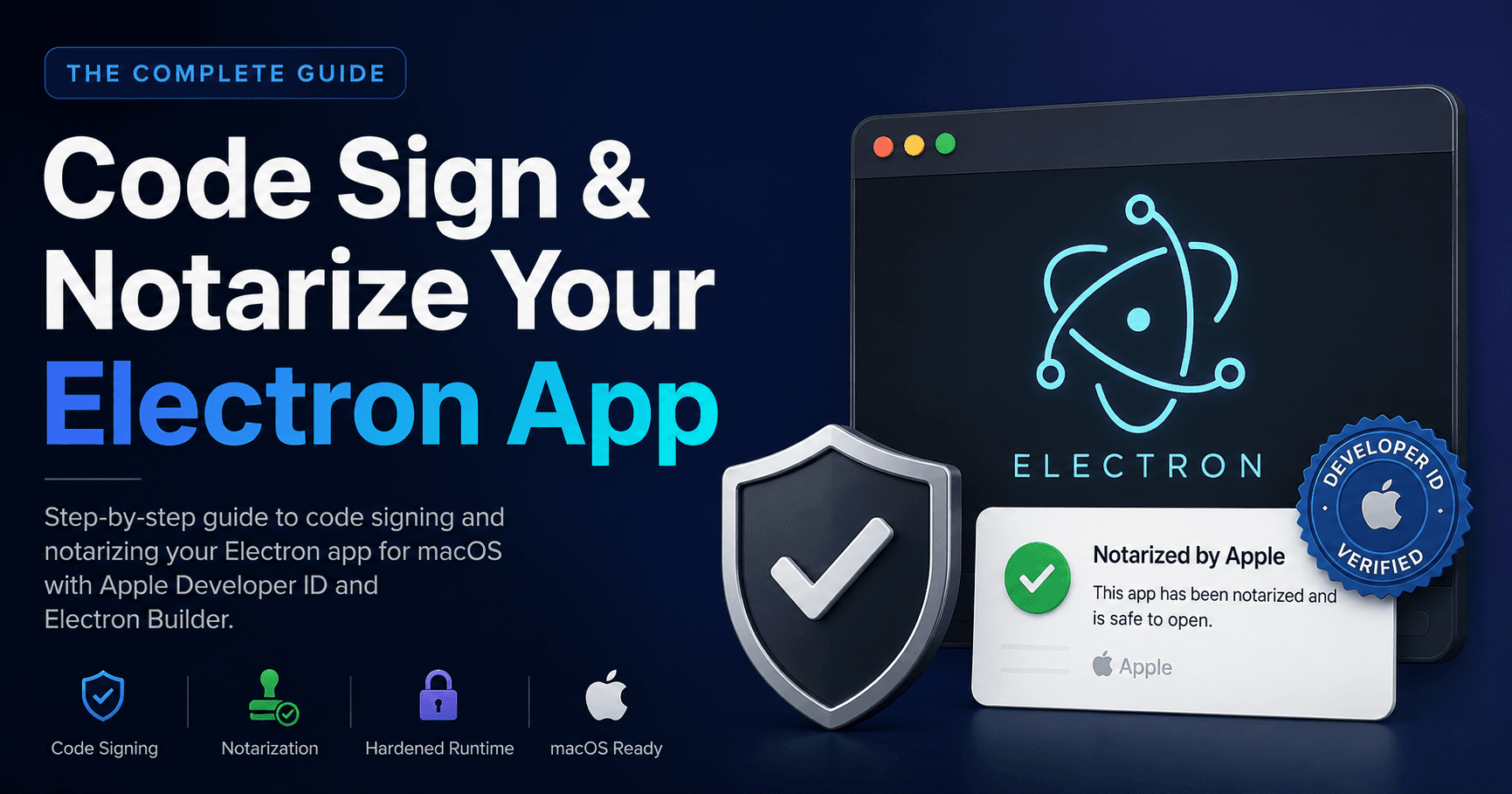 How to Sign and Notarize an Electron App on macOS (2026 Guide)
