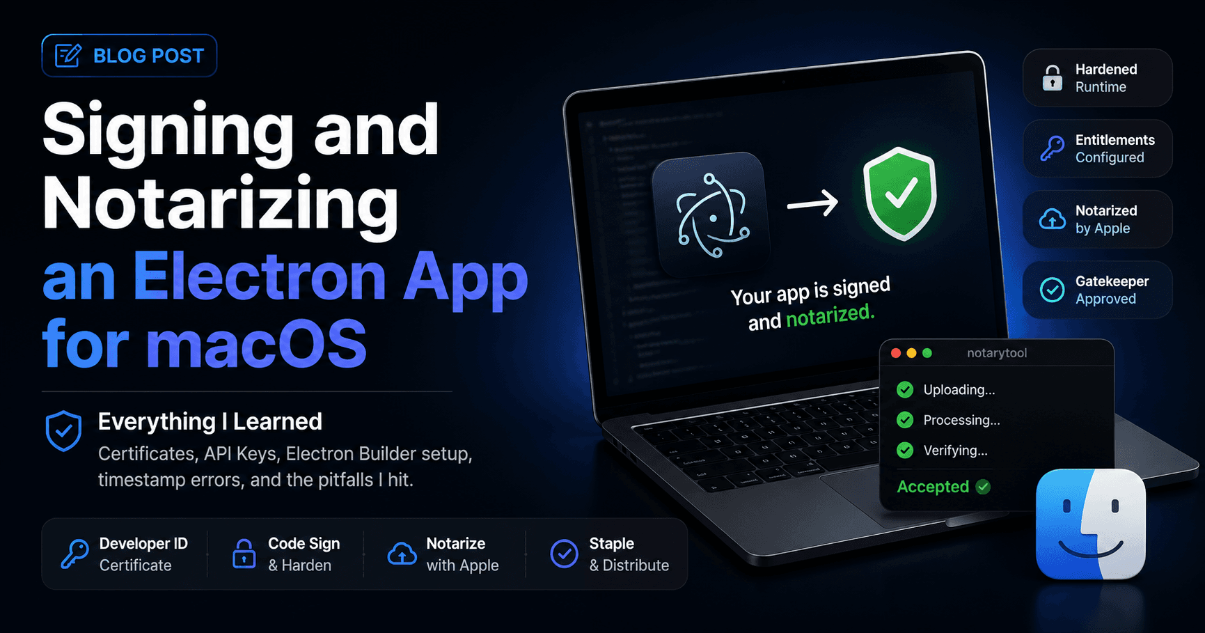 Signing and Notarizing an Electron App for macOS: Everything I Learned