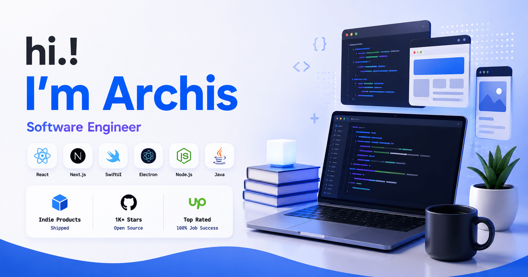 Archis Vaze Portfolio Website
